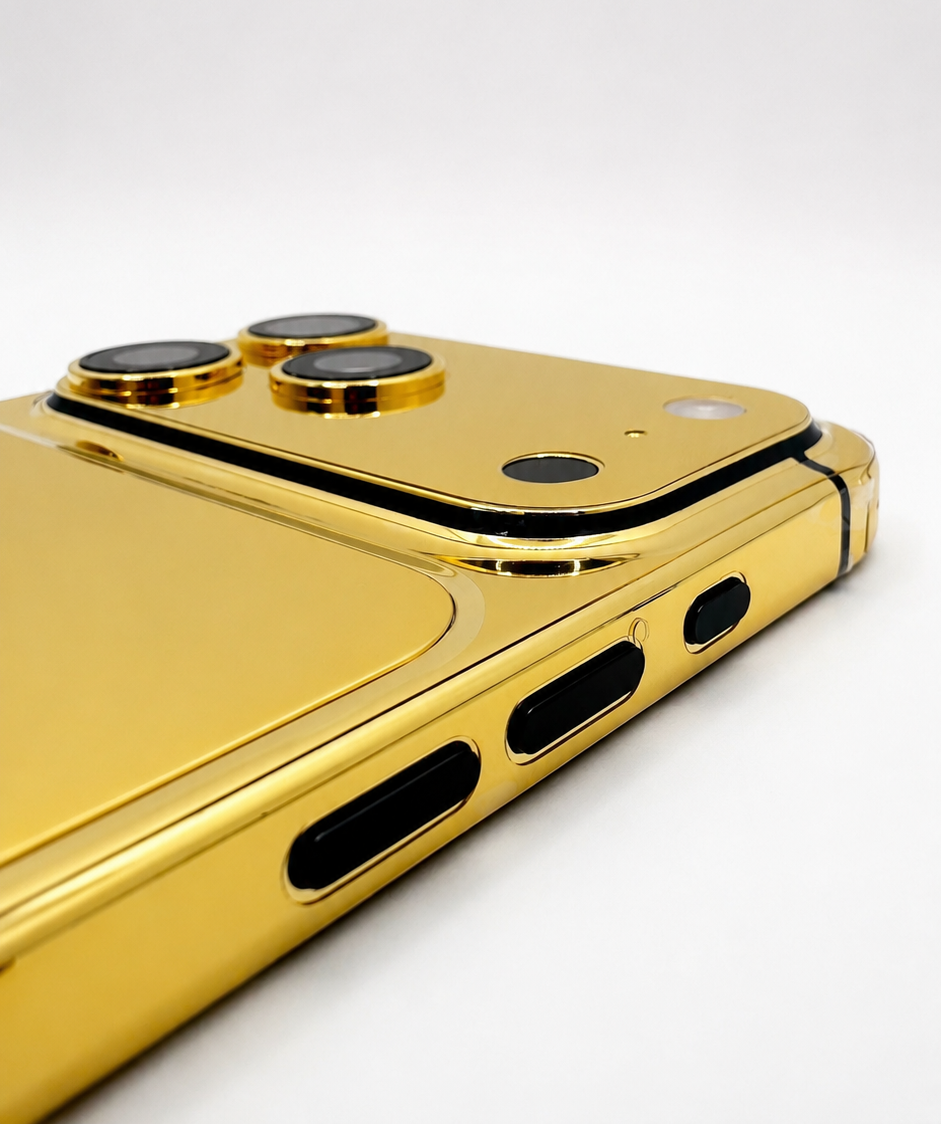 iPhone 18 Pro & Pro Max 24K Full Gold (e-Sim Only)