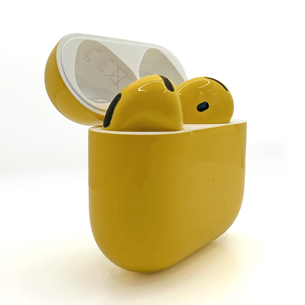 Apple AirPods 4 Yellow Glossy Edition