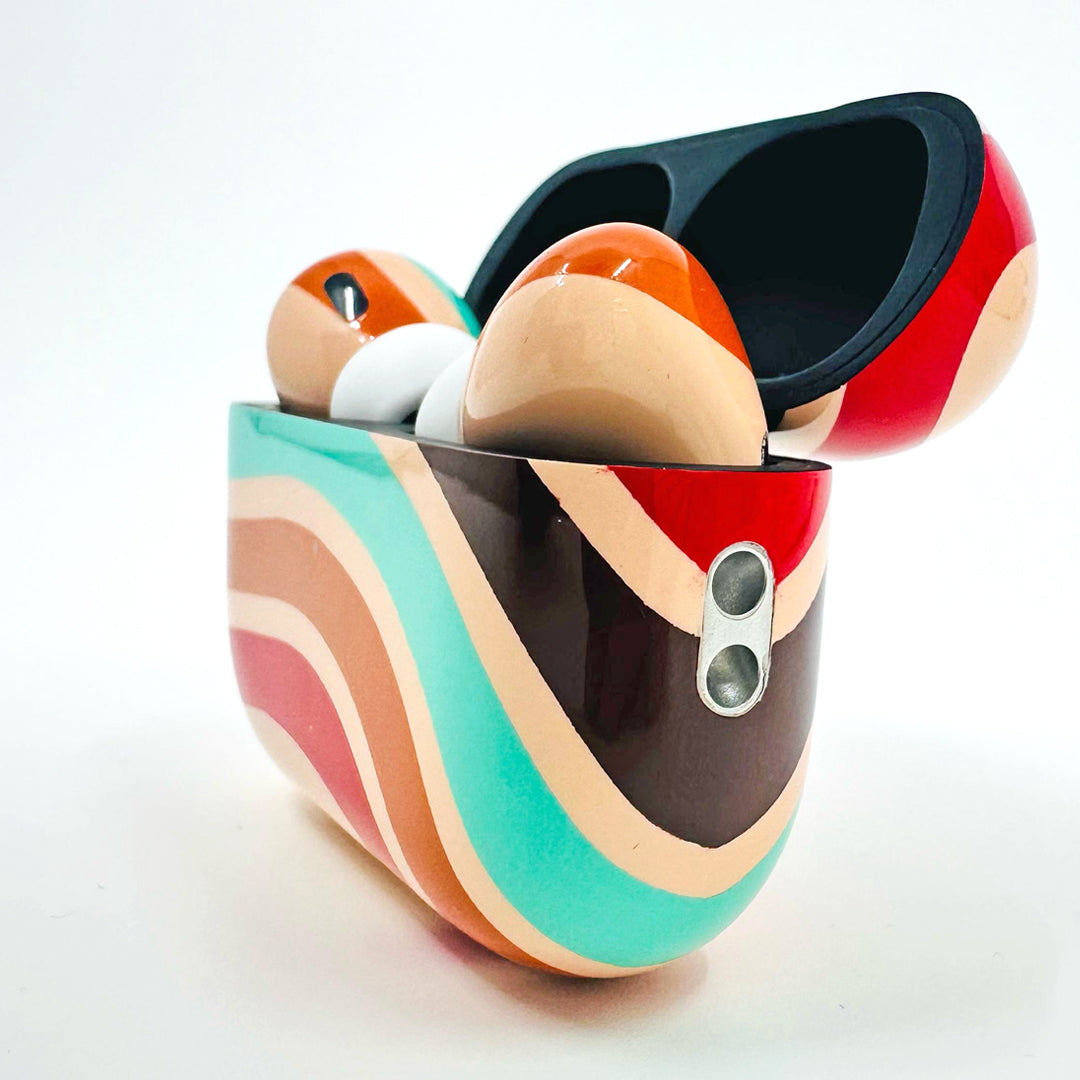 Apple AirPods Pro 2 80's Stripes