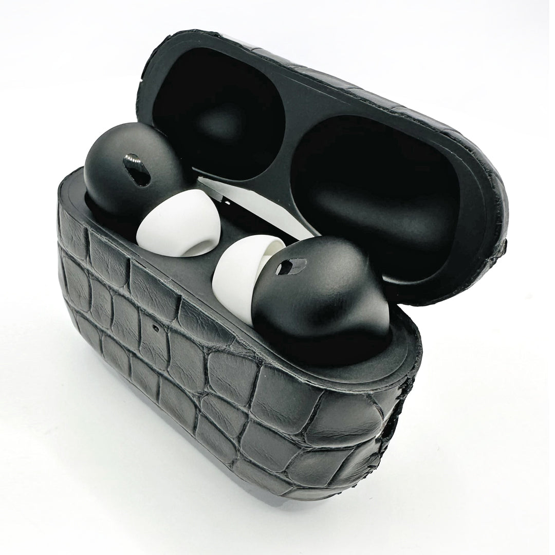 Shop Apple AirPods Pro 2 Alligator Black Edition | Craft by Merlin