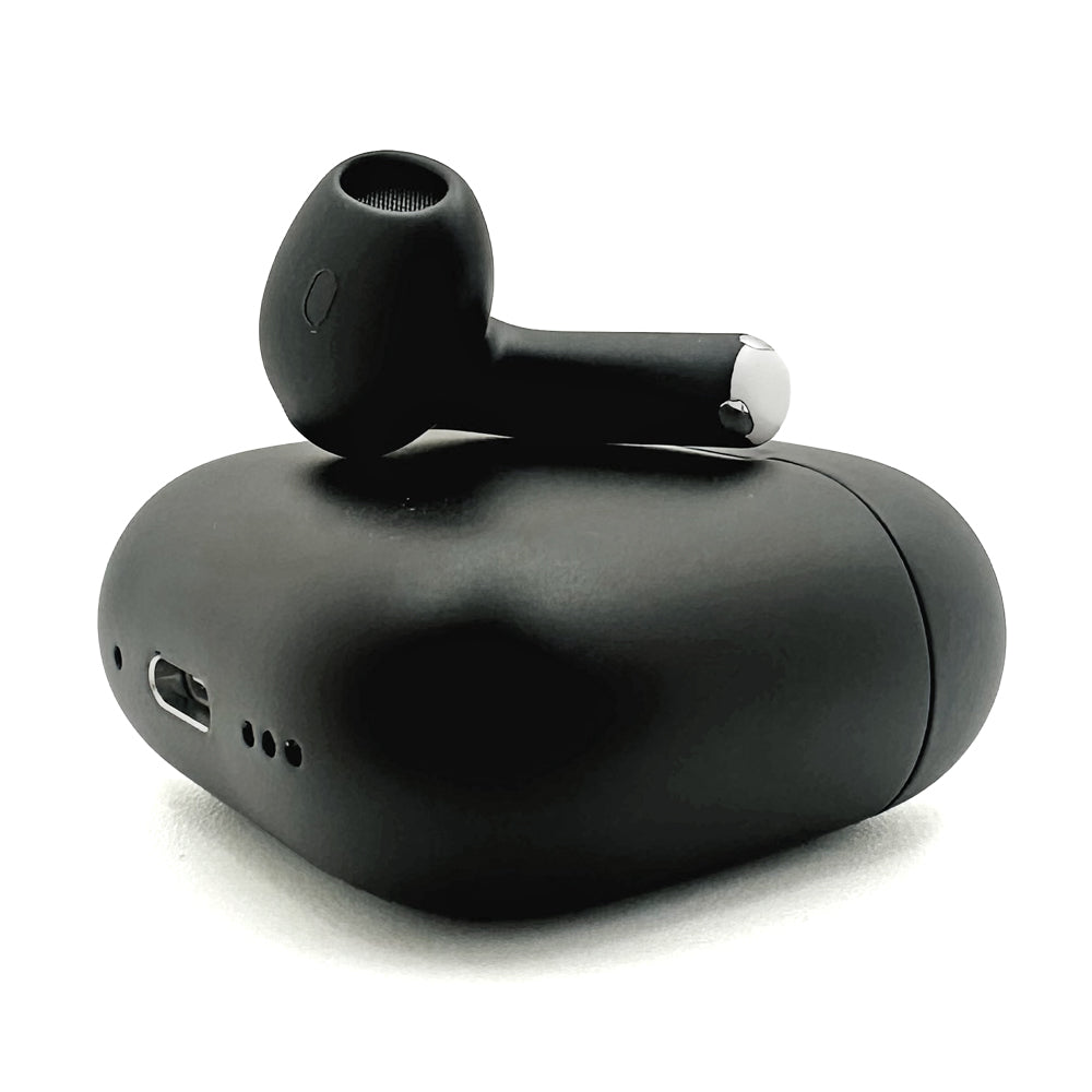 【baru o】AirPods本体 ブラック Shop Apple Black AirPods 4 Black Bold Edition | Craft by Merlin