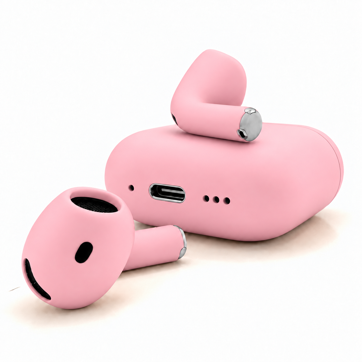 Apple AirPods 5 Pink Matte Bold