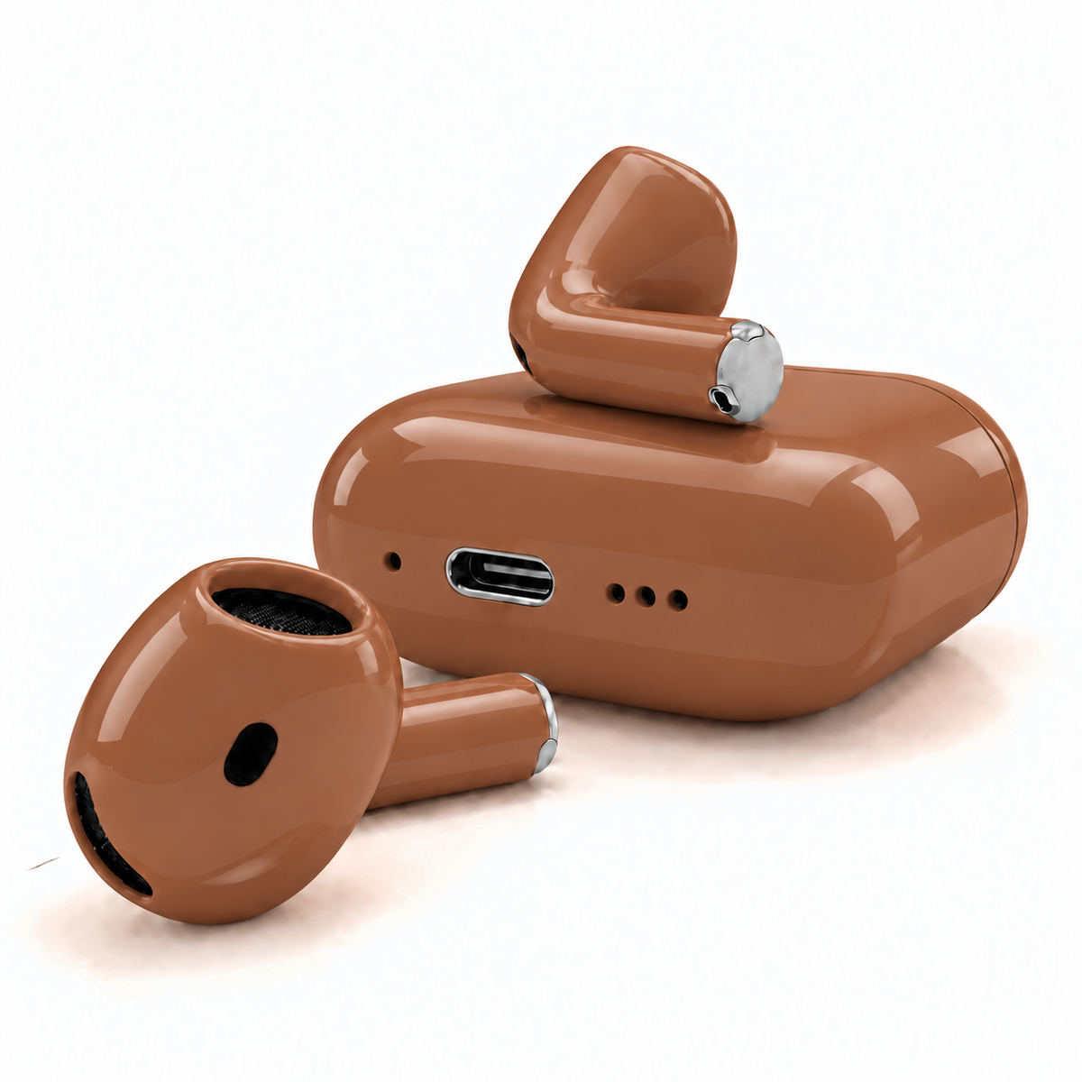 Apple AirPods 5 Brown Glossy Bold