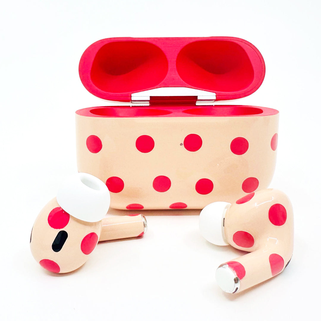 Apple AirPods Pro 3 Pink Polka