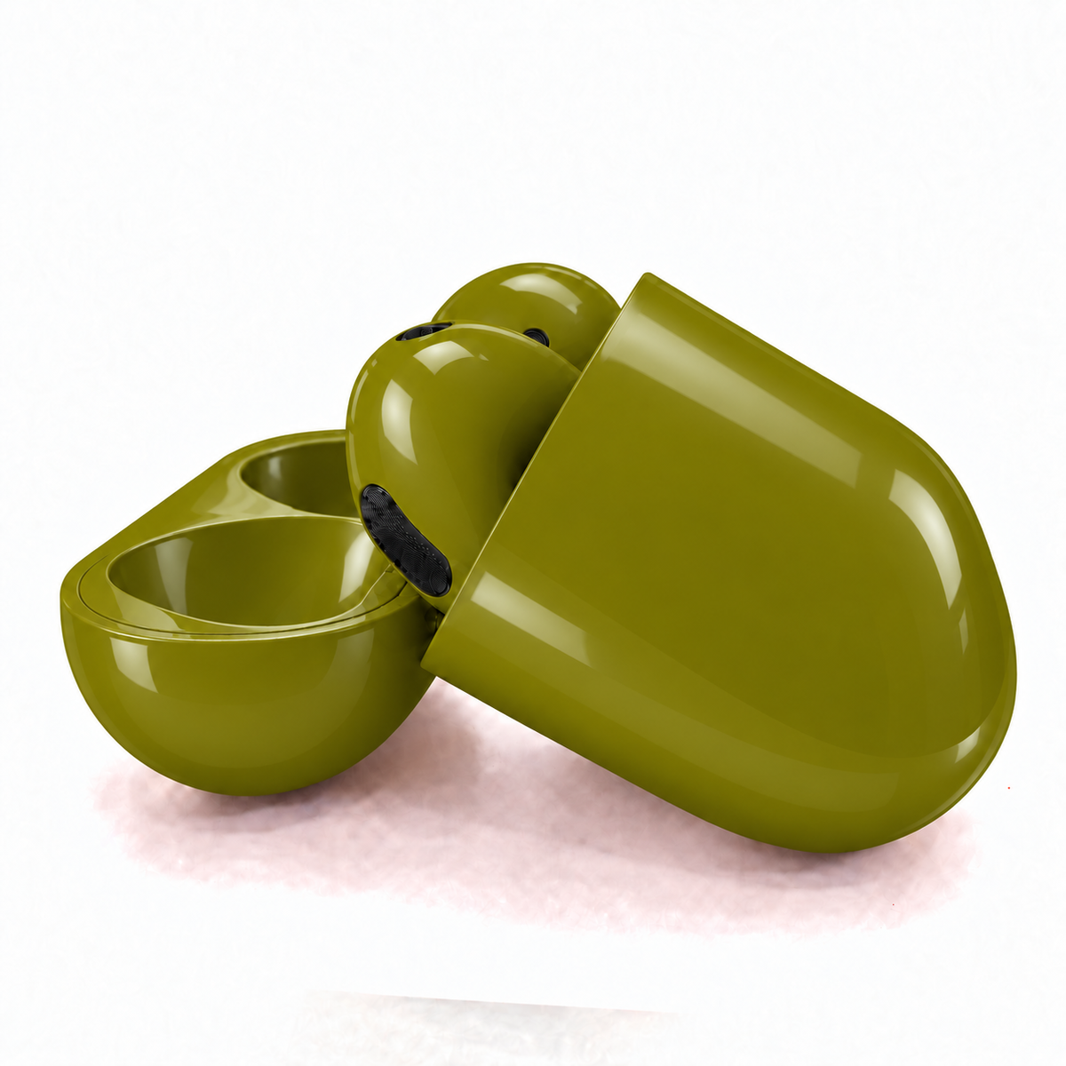 Apple AirPods 5 Olive Green Glossy Bold