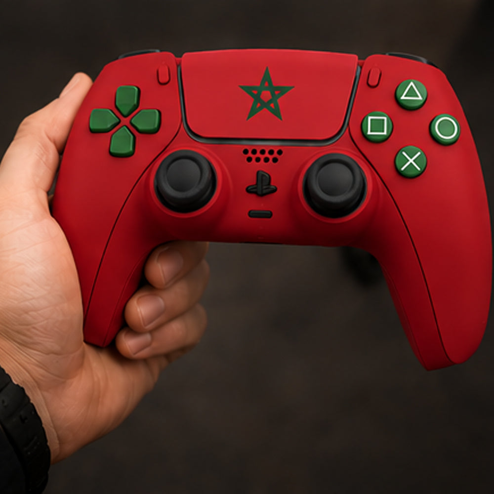 PS5 Dual Sense Controller MOROCCO Edition