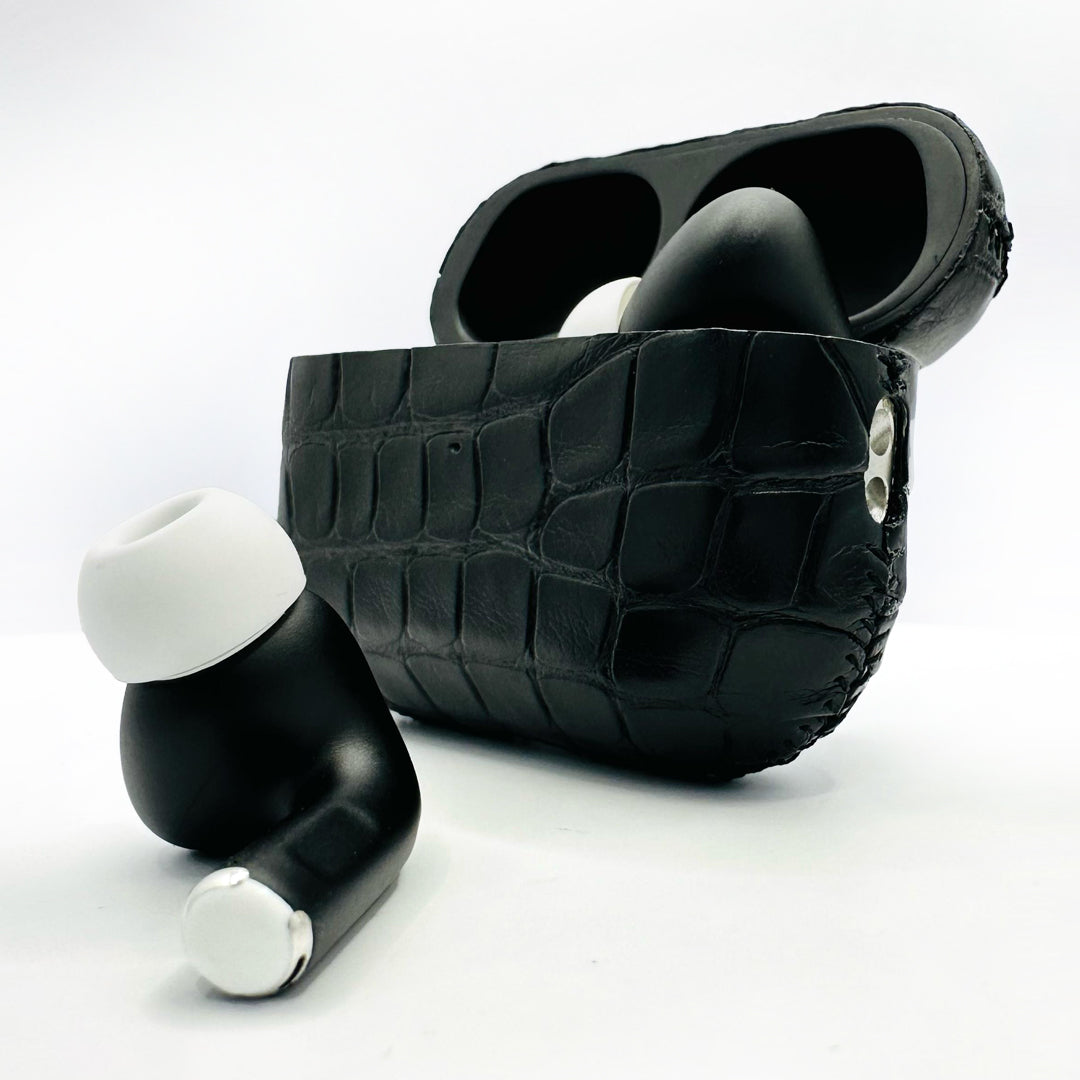 【リクラキマカティアコ】Apple AirPods Pro Shop Apple AirPods Pro 2 Alligator Black Edition | Craft by Merlin