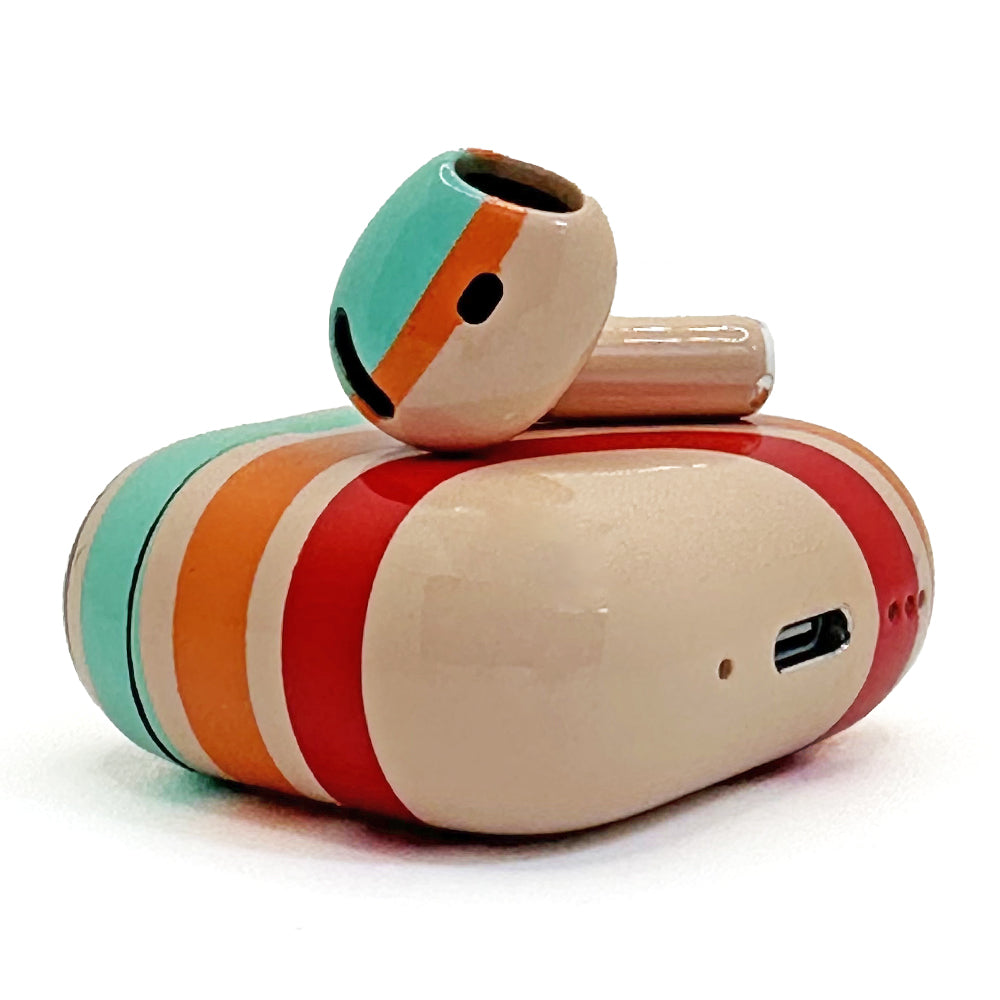 Apple AirPods 4 80's Stripes Edition