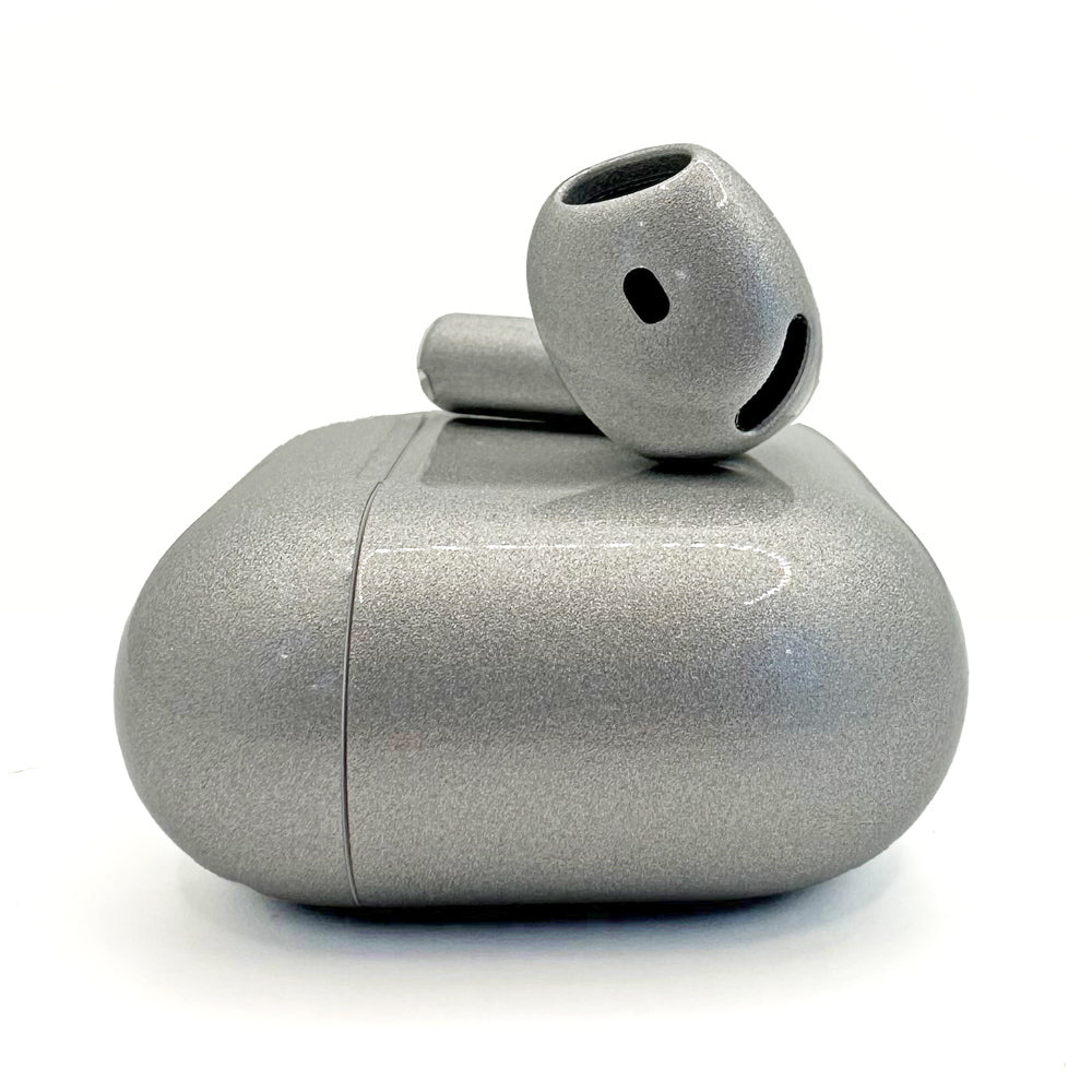 Apple AirPods 4 Metallic Silver Edition