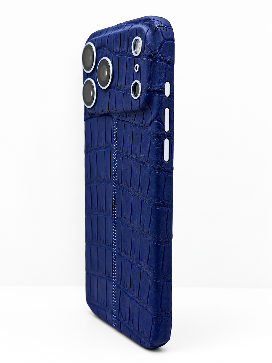 iPhone 18 Pro & Pro Max Alligator Blue Leather (e-Sim Only)