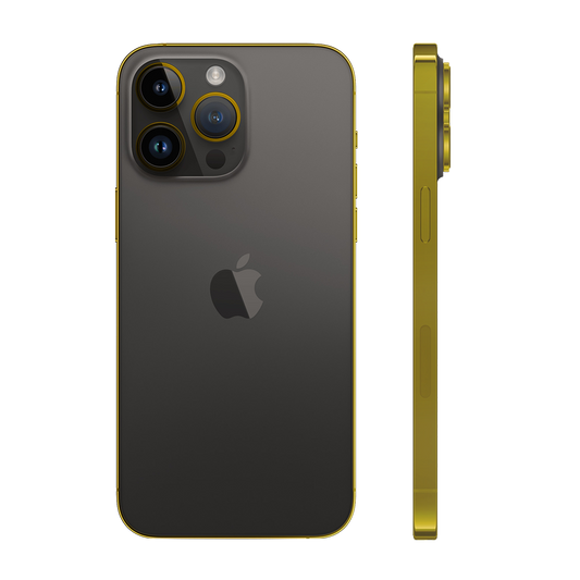 iPhone 16 Pro Max - Edge of Gold Black Titanium