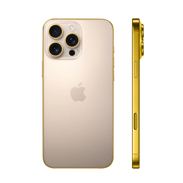 iPhone 16 Pro Max - Edge of Gold Desert Titanium