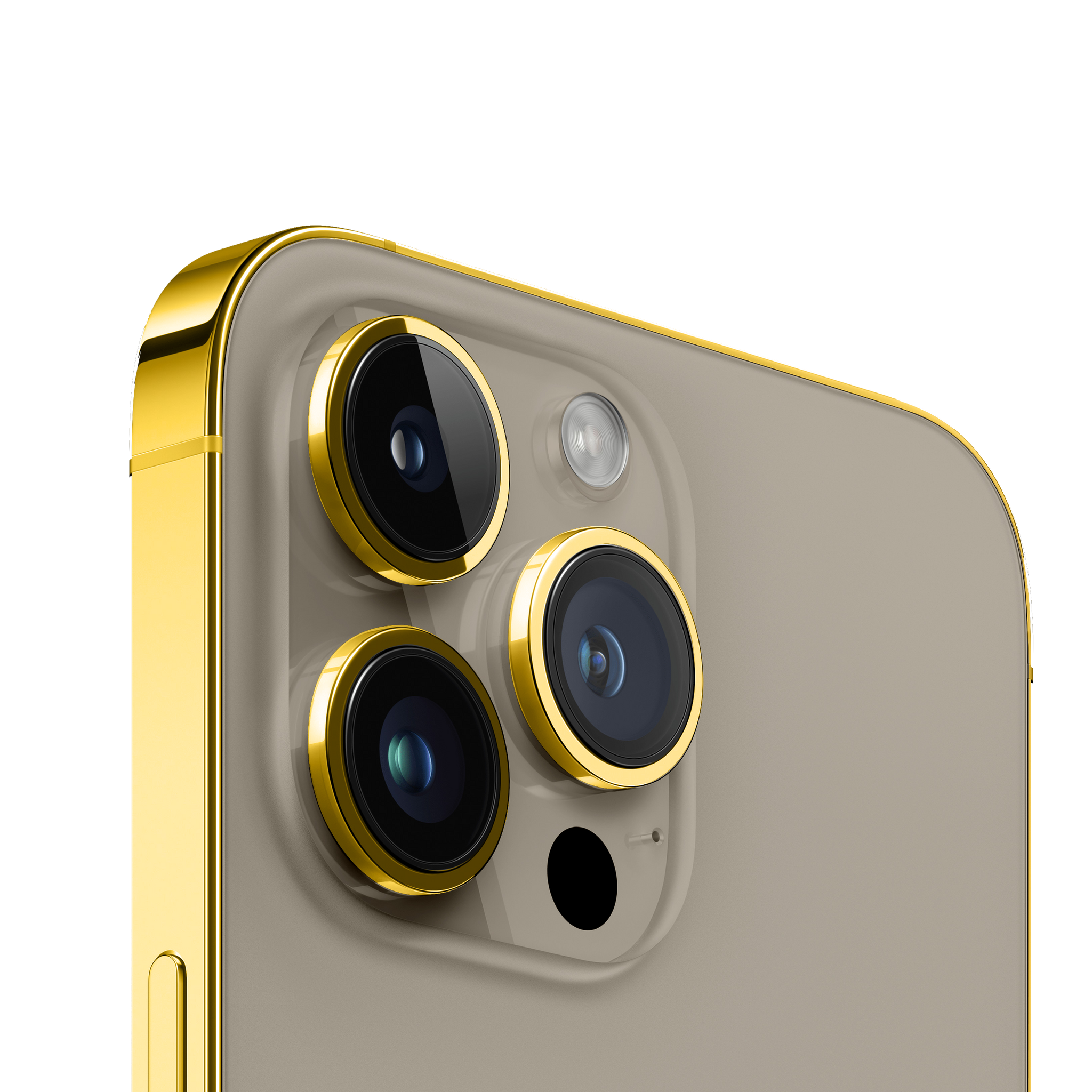 IPHONE 16 PRO MAX EDGE OF GOLD NATURAL TITANIUM