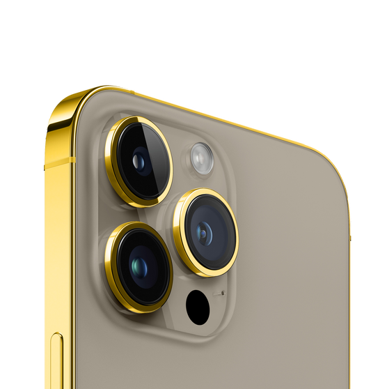 IPHONE 15 PRO MAX EDGE OF GOLD NATURAL TITANIUM