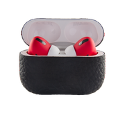 Calf Black with Red