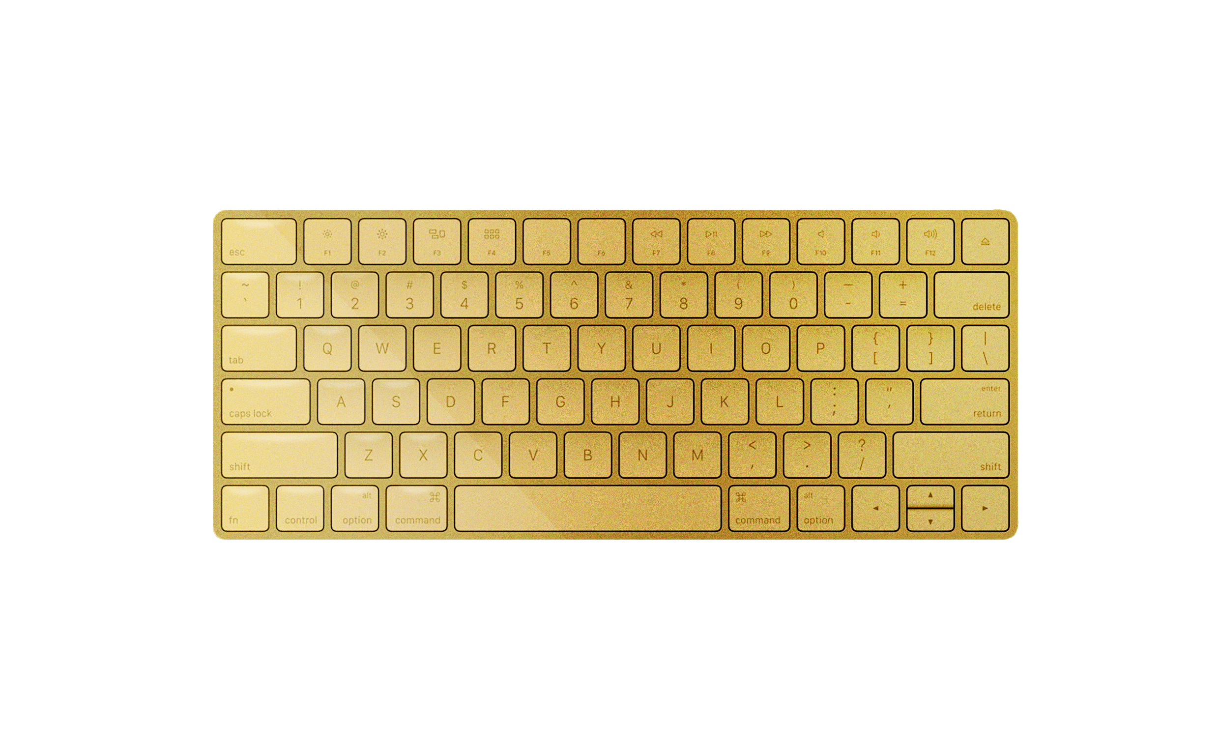 Apple Magic Keyboard Metallic Gold Edition