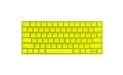 Apple Magic Keyboard Neon Yellow Edition