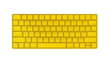 Apple Magic Keyboard Yellow Edition