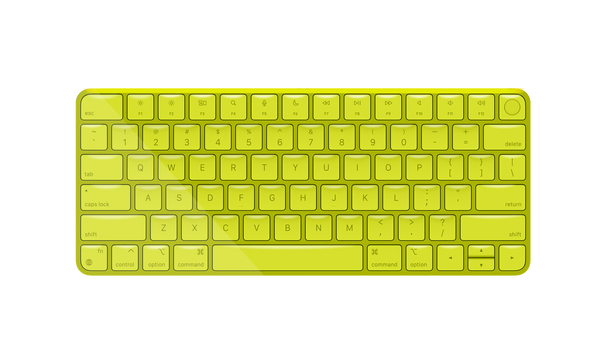 Apple Magic Keyboard with Touch ID - Neon Green