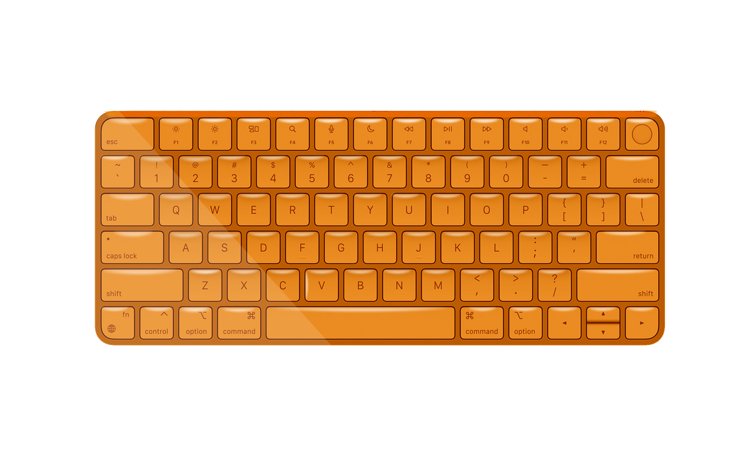 Apple Magic Keyboard with Touch ID - Neon Orange