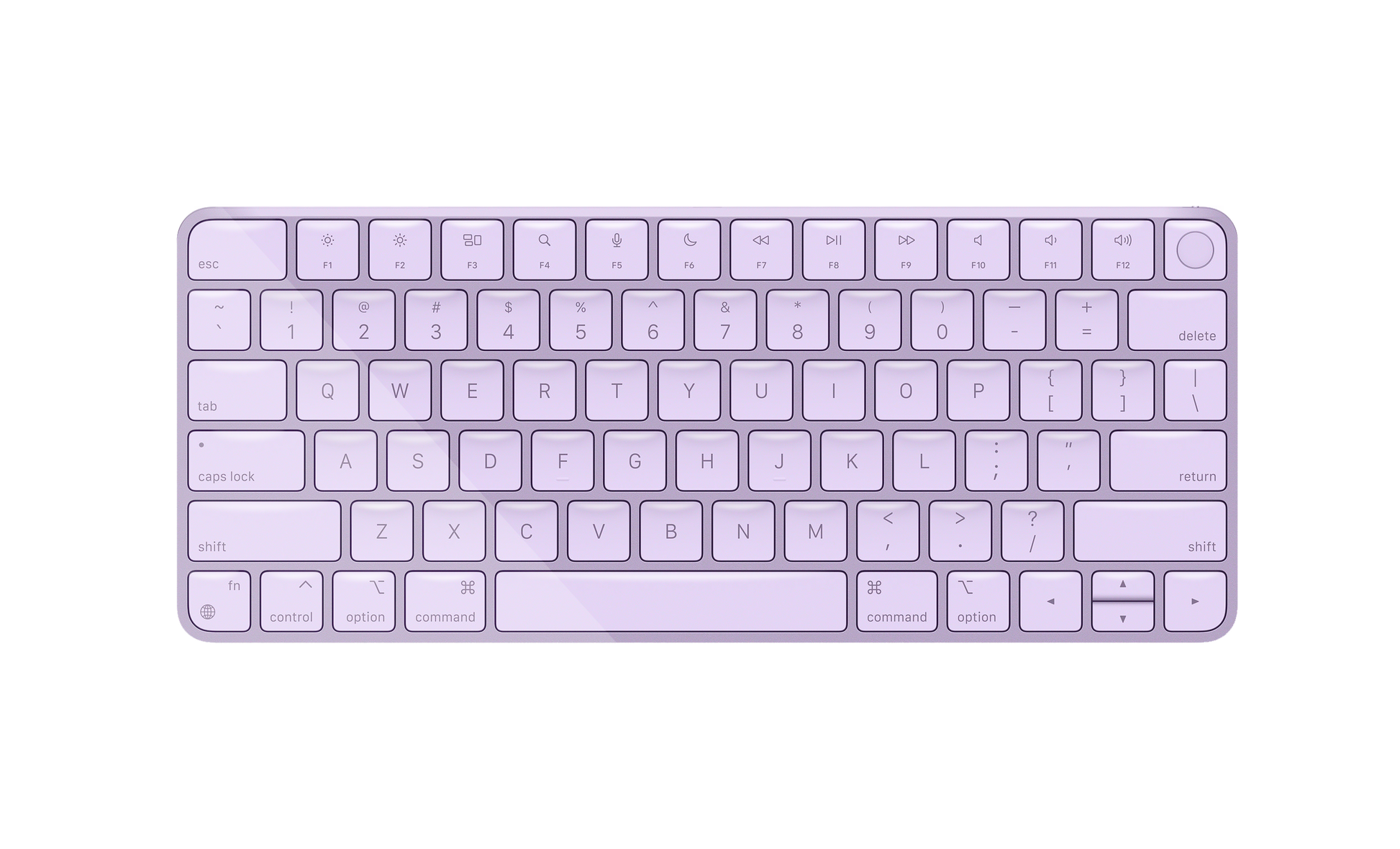 Shop Apple Magic Keyboard with Touch ID - Purple | Craft by Shop Apple Magic Keyboard with Touch ID - Purple | Craft by