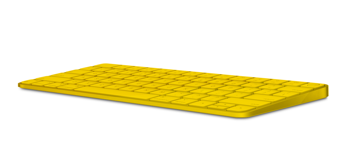 Shop Apple Magic Keyboard with Touch ID - Yellow | Craft by Merlin Shop Apple Magic Keyboard with Touch ID - Yellow | Craft by Merlin