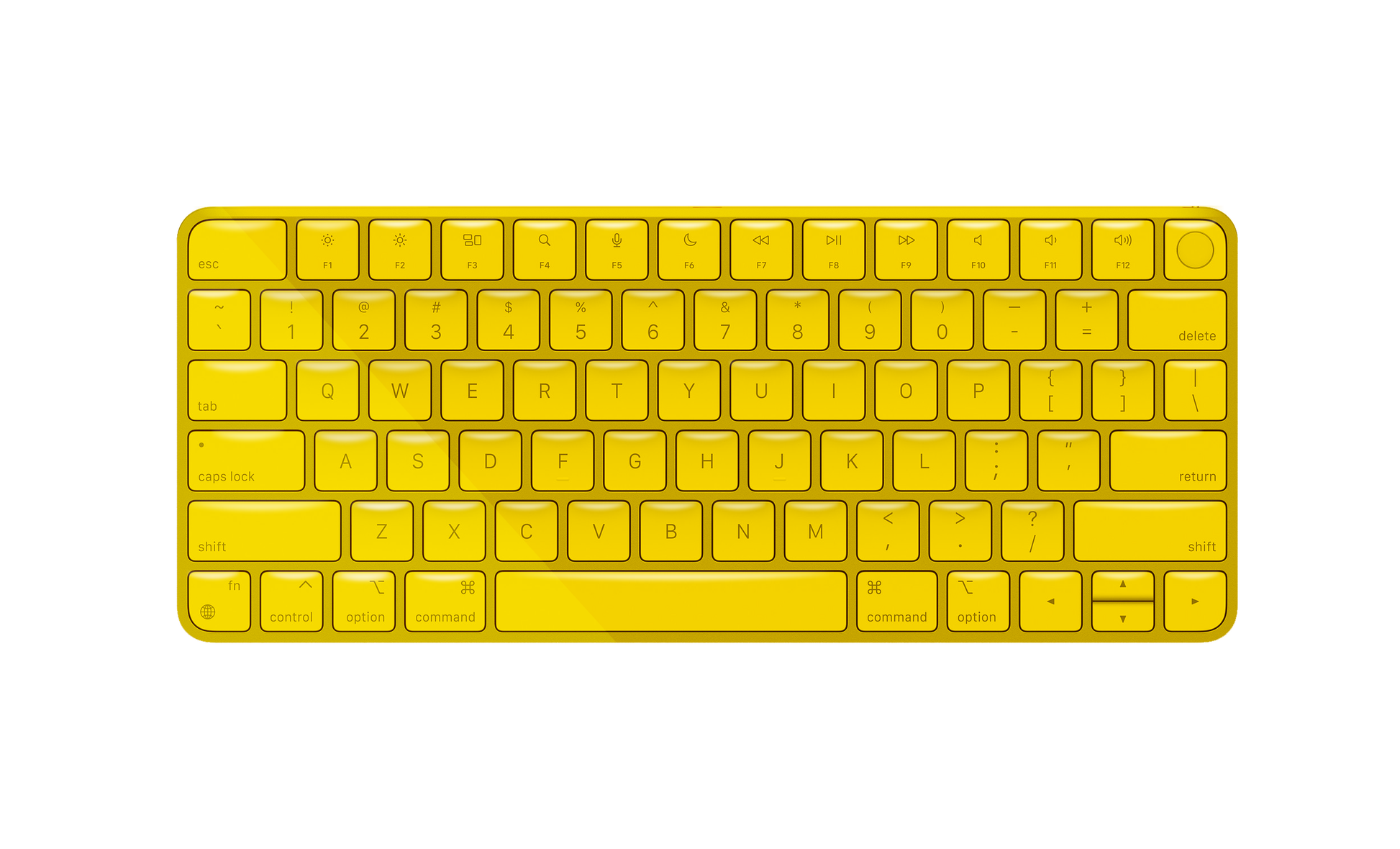 Apple Magic Keyboard with Touch ID - Yellow
