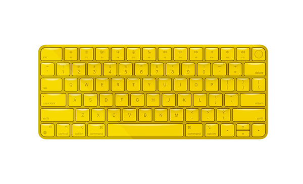 Apple Magic Keyboard with Touch ID - Yellow