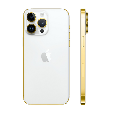 APPLE IPHONE 14 PRO 1TB 24K EDGE OF GOLD SILVER