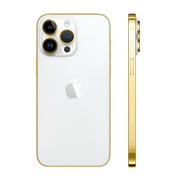 Apple iPhone 14 Pro 256 GB 24K Edge of Gold Silver