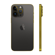 Apple iPhone 14 Pro Max 1TB 24K Edge of Gold Space Black