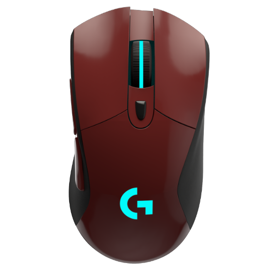 Logitech G703 Wireless Gaming Mouse Brown Glossy