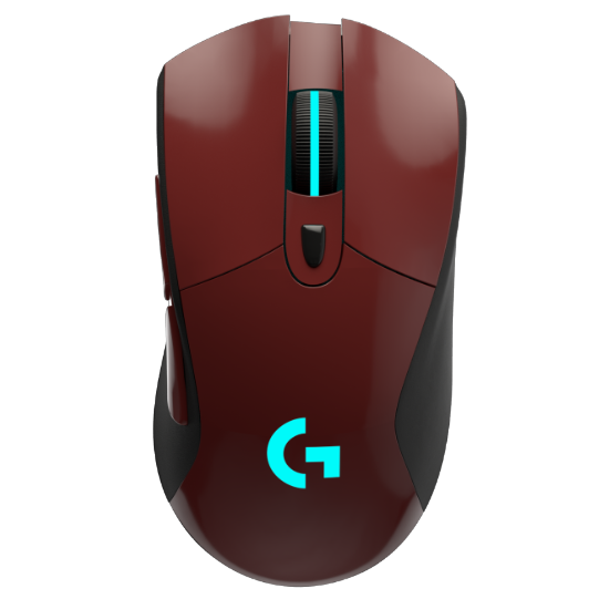 Logitech G703 Wireless Gaming Mouse - Brown Glossy