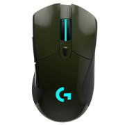 Logitech G703 Wireless Gaming Mouse - Green Glossy