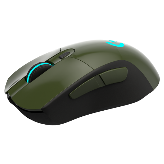 Logitech G703 Wireless Gaming Mouse Green Glossy