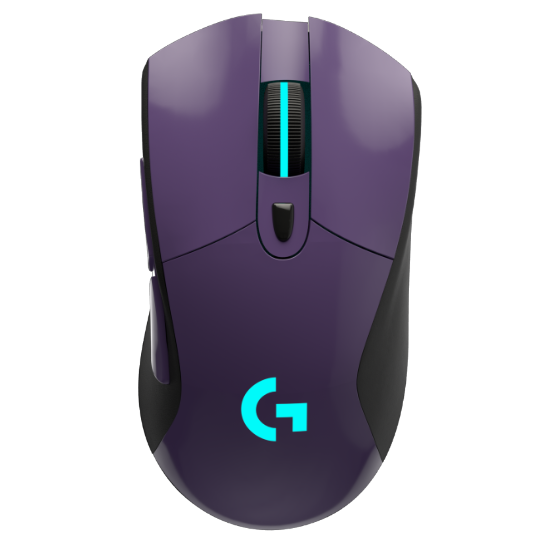 Logitech G703 Wireless Gaming Mouse Lavender Glossy