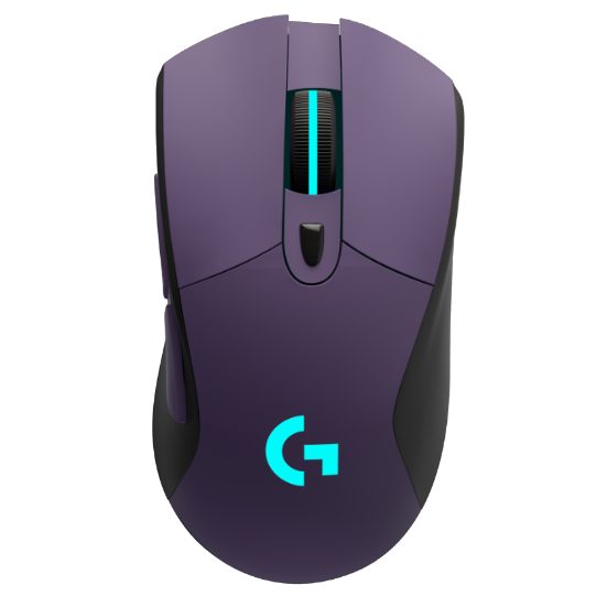 Logitech G703 Wireless Gaming Mouse - Lavender Matte
