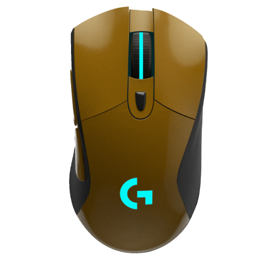 Logitech G703 Wireless Gaming Mouse Metallic Gold