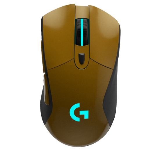 Logitech G703 Wireless Gaming Mouse Metallic Gold