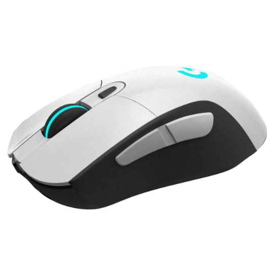 Logitech G703 Wireless Gaming Mouse - Metallic Silver