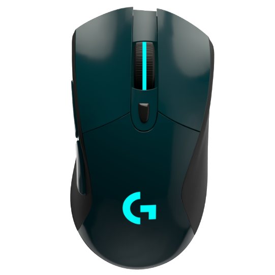 Logitech G703 Wireless Gaming Mouse - Midnight Green Glossy