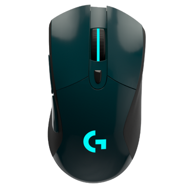 Logitech G703 Wireless Gaming Mouse Midnight Green Glossy