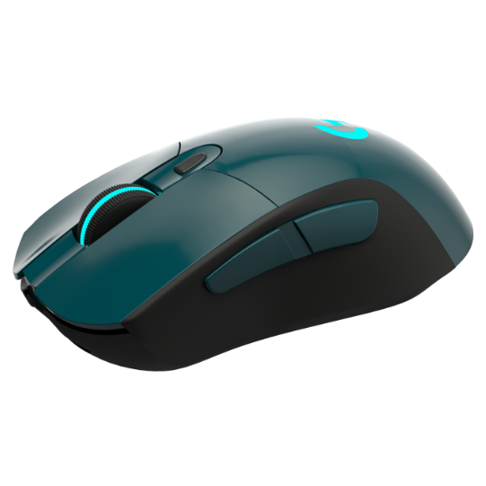 Logitech G703 Wireless Gaming Mouse Midnight Green Glossy