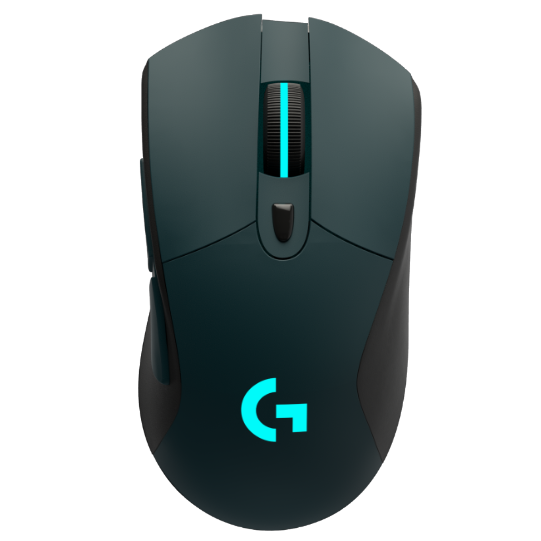 Logitech G703 Wireless Gaming Mouse Midnight Green Matte