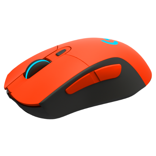 Shop Logitech G703 Wireless Gaming Mouse - Neon Orange | Craft by Shop Logitech G703 Wireless Gaming Mouse - Neon Orange | Craft by
