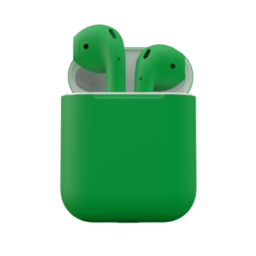 Apple AirPods with charging case Neon Green Matte