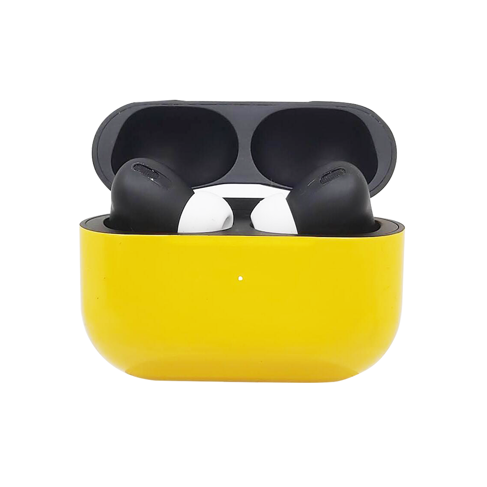 Apple AirPods Pro Pineapple Yellow with Black Combo