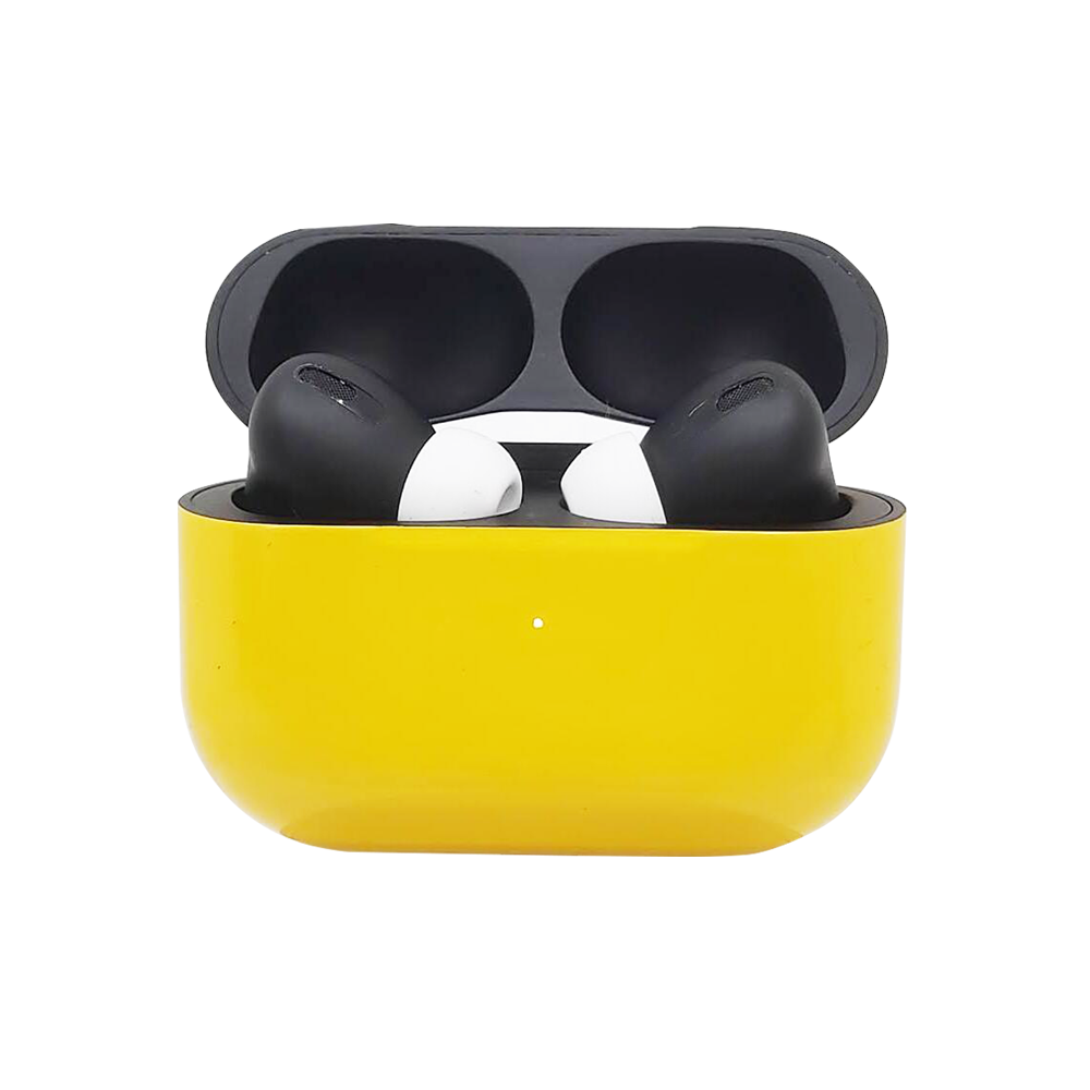 Apple AirPods Pro 2 Pineapple Yellow with Black Combo Edition