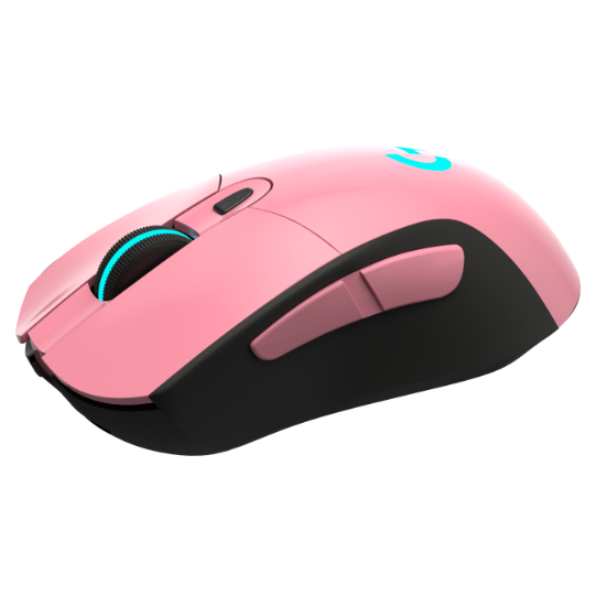 Logitech Mouse Pink Pattern Logitech G703 Wireless Gaming Mouse Pink Glossy