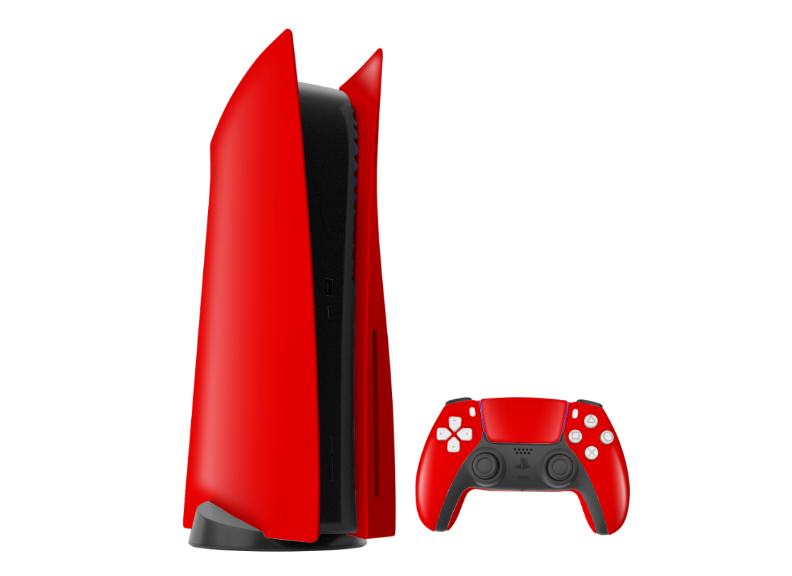 Shop PlayStation 5 Red Glossy Edition | Craft by Merlin